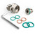 Tyfrozn M16.1x1.5-15 Magnetic Oversize Piggyback Oil Drain Plug, Stainless Steel Self Tapping Oil Pan Thread Repair Kit