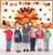Thanksgiving Turkey Bulletin Board Decorations Set We are Thankful for Classroom Bulletin Board Cutouts Fall Pumpkin Maple Leaves Letters for Classroom Chalkboard Wall Supplies Favor