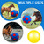 48 Inch Giant Herding Ball for Horses with Covers and Pump, Blue-red