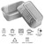 50 Pack 1Lb Mini Loaf Pans, 6” x 3.5” x 2” Aluminum Foil Pans