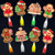 36Pcs Christmas LED Finger Lights Gingerbread Man Party Favors Glow in the Dark Light Up Finger Lights Xmas Toys Bulk for Holiday Birthday Party Goodie Bag Stuffer Birthday Gifts Classroom Prize