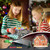 36Pcs Christmas LED Finger Lights Gingerbread Man Party Favors Glow in the Dark Light Up Finger Lights Xmas Toys Bulk for Holiday Birthday Party Goodie Bag Stuffer Birthday Gifts Classroom Prize
