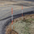 Zonon 3 Pcs Driveway Marker Stake with Spring Back Action