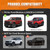 Hood Deflector Compatible with Bronco 4-Door & 2-Door 2026 2025 2023 2022 2021, Hood Protector Hood Guard Shield Bug Deflector Exterior Accessories Gloss Carbon Fiber(Not for Bronco Sports)