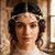 GORAIS Gold Headpiece Jewelry Rhinestone Headband for Women
