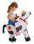 HSCTEK Inflatable Cow Costume Kids Boys, Blow up Ride on Halloween Cosplay