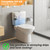2-Inch Dual Flush Valve Replacement Kit for 2-Piece Toilets, Universal Toilet Repair Kit with Push Button, Fill Valve, Gasket & Bolts,Compatible with Glacier Bay, American Standard, and Toto