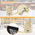 RICHIE 16"x20" Backflow Preventer Cover - 5-Layer Heavy-Duty Insulation for Winter Freeze Protection Down to 5°F, Weatherproof Outdoor Cover for Sprinkler Valves, Well Pumps, Pipes & PVB (Beige)