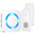SURFOU Wireless Doorbell 2 Transmitters 1 Receiver 1300ft Chime Kit White