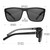 ZENOTTIC Polarised Sunglasses for Men Lightweight Square TR90 Frame UV400