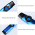 Chehery Metal Kazoo with 5PCS Flute Diaphragms, Adjustable Tone Kazoo Instrument for Kids/adult Gift and Party Favors, Music Accompaniment for Guitar, Ukulele, Violin, Piano Keyboard (Blue)