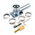 Mortar Masonry Mortar Raker Starter Kit for Angle Grinder with Dust Guard