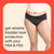 Thinx For All Leaks Hi-Waist Underwear, Holds up to 100ml or 6tbps or 1/4 Cup Worth of Liquid*, Light Absorbency Incontinence Underwear for Women, Feminine Care, Black, M