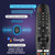 DRIVE PRO Universal TV Remote Compatible with All Models of LG Smart TV, OLED 4K UHD Lcd Led Hdr, LG Magic Remote Control (No Voice Control or Pointer Function)