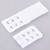 Lusofie 6 Pieces Bra Extenders 2 Hooks 3 Row Soft and Comfortable Elastic Bra Strap Extender Bra Extender for Women Lady(Skin, White, Black)