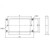 Pair of humbucker pickup surround rings for curved top guitar in white including screws