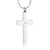 Minicremation Cross Necklace for Ashes - Stainless Steel Keepsake Cremation Jewelry - Religious Cross Memorial Urn Necklace for Pet Human Ashes Pendant