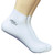 Blue Reef White Anti Verruca 100% Latex Aqua Swimming Swim Pool Socks Sox Tight Fitting Girls Boys Ladies & Men Zig Zag Patterned Sole (White XLarge 8.5-11 Adults)