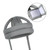Elderly Safety Helmet - Anti Shock, Anti-Fall Cap, Soft Breathable Sponge Hat, Adjustable Elder Head Protection Cap with Chin Strap (Grey)