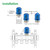 Wengart Thermal Actuator WG02, DC24V Valve, Normaly Closed, On and Off Status with 360 Degree LED Indication, for Underfloor Heating Thermostat, Blue (24V_Golden Nut)