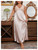 WDIRARA Women's Plus Size Satin Nightgown Double V Neck Lace Backless Long Lingerie Nightdress 2XL Champagne