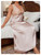 WDIRARA Women's Plus Size Satin Nightgown Double V Neck Lace Backless Long Lingerie Nightdress 2XL Champagne
