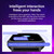 4BS ZL99J Smart Watch for Men Women Answer/Make Calls, 2.01" Fitness Watch with Heart Rate Sleep Monitor, Step Counter Fitness Tracker, Sports, IP68 Waterproof Smartwatches for Android IOS (Black)