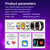 4BS ZL99J Smart Watch for Men Women Answer/Make Calls, 2.01" Fitness Watch with Heart Rate Sleep Monitor, Step Counter Fitness Tracker, Sports, IP68 Waterproof Smartwatches for Android IOS (Black)