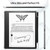 CoBak Clear Case for Kindle Scribe 10.2" (2024/2022 Release), Soft TPU Back Cover with Pen Holder and Pen Tips Holder- Lightweight, Scratch-Proof, Clear