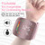 Double love Wrist Blood Pressure Monitor with Led Touch Screen -Pink