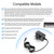 for Yamaha Keyboard Power Supply 12V 2A Power Adapter with Switch