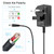 for Yamaha Keyboard Power Supply 12V 2A Power Adapter with Switch