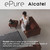 ALCATEL ePure Iconic - Cordless Phone DECT - Classic Design - Large Highly Legible GraphicDisplay - Handsfree - Call Barring - White