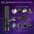 WindFire UV Torch Rechargeable Black Light 365nm, 30W LED Powerful Ultraviolet Torches Flashlight Blacklight Detector for Pet Urine Stains, Scorpions, Resin Curing, Bed Bugs