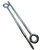 HAFD M12 x 300mm Scaffolding Eye Bolts Zinc Plated Steel Heavy Duty Eyebolts for Securing Scaffold Tie Ins and Lifting Applications Strong and Durable for Outdoor Construction Use Pack of 2