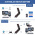 Wavlink USB WiFi Adapter AX1800, USB 3.0 Dual Band High Gain Antenna 2.4GHz/ 5GHz WiFi Adapter for Desktop PC, WiFi 6 (802.11ax)Adapter for Windows 11/10/7, Mini Travel Size,Wireless usb Network Adapt