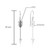 Valiant Hunter's Arrow .925 Sterling Silver Dangle Earrings