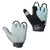 Globaleather Gel Pad Lite Wheelchair Gloves - Silver (X Large) - Hardwearing, Padded Breathable Leather for Great Grip, Protection, Comfort & Durability