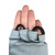 Globaleather Gel Pad Lite Wheelchair Gloves - Silver (X Large) - Hardwearing, Padded Breathable Leather for Great Grip, Protection, Comfort & Durability