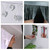 DIVCHI Net Curtain Wire And Hooks Set - 2 Meter Curtain Wire Kit With 4 Eyes & 4 Hooks - A Multipurpose Wire Suitable For Net Curtains For Windows - Durable Wire Set for Window Net Curtain