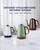 DmofwHi Gooseneck Electric Kettle(1.0L),1000W Electric Tea Kettle of 304 Stainless Steel,Auto Shut off,Coffee Kettle for Pour Over and Tea -White DmofwHi Gooseneck Electric Kettle(1.0L),1000W Electric Tea Kettle of 304 Stainless Steel,Auto Shut off,Coffee Kettle for Pour Over and Tea -White