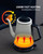 DmofwHi Gooseneck Electric Kettle(1.0L),1000W Electric Tea Kettle of 304 Stainless Steel,Auto Shut off,Coffee Kettle for Pour Over and Tea -White DmofwHi Gooseneck Electric Kettle(1.0L),1000W Electric Tea Kettle of 304 Stainless Steel,Auto Shut off,Coffee Kettle for Pour Over and Tea -White