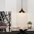 Newrays Industrial Retro Black Iron Kitchen Restaurant Bar Balcony Hanging Pendant Light (3 Pack)