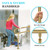 Toilet Support Rail 31.3X 31.5 Inch, Munzong Anti-Slip Gold Handicap Grab Bar for Bathroom, Stainless Steel Knurled Safety handrails with Leg for Elderly Disabled Pregnant-1.25’Tube Toilet Support Rail 31.3X 31.5 Inch, Munzong Anti-Slip Gold Handicap Grab Bar for Bathroom, Stainless Steel Knurled Safety handrails with Leg for Elderly Disabled Pregnant-1.25’Tube