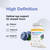High Definition Brain + Eye Vitamins for Memory, Focus & Concentration, Lutein & Zeaxanthin (25mg/5mg) to Protect Your Eyes from Blue Light & Screens, Bilberry Supplement for Eyes to Support BDNF