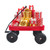 Wheelbarrow,Wagon,carts with Wheels,Versatile Wagon Cart for Easy Firewood Transportation with Inflatable Tires - Ideal for Home and Garden Use (Red-Metal+6) Wheelbarrow,Wagon,carts with Wheels,Versatile Wagon Cart for Easy Firewood Transportation with Inflatable Tires - Ideal for Home and Garden Use (Red-Metal+6)