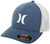 Hurley Men's Icon Textures Flexfit Baseball Cap, Obsidian, S-M