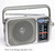 Panasonic RF-2400 AM/FM Radio, Silver Panasonic RF-2400 AM/FM Radio, Silver