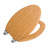KECOP Toilet Seat, Elongated Toilet Seat, Soft Close Toilet Seat with Alloy Hinges Set, Easy to Clean and Install, Oval Elongated Toilet Seat Scratch Restitant(Bamboo) KECOP Toilet Seat, Elongated Toilet Seat, Soft Close Toilet Seat with Alloy Hinges Set, Easy to Clean and Install, Oval Elongated Toilet Seat Scratch Restitant(Bamboo)