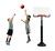 Huplay Pro Large Adjustable Post Basketball Set
